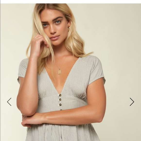 NWT O’Neill Morie Crop Top - Picture 4 of 10